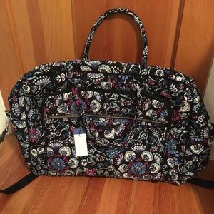 Grand weekender travel bag in Bramble